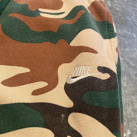 Nike Sportswear Camo Suit 2 Piece Zip Hoodie Sweatshirt Sweatpants Mens Medium - Picture 12 of 15